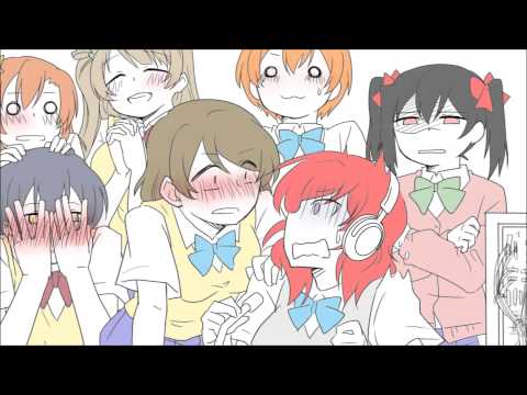 [손그림] 러브라이브! 유리의 화원을 그려보았다 [백합주의]