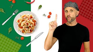 Italian Restaurants in Italy - Etiquette and Obsessions [Video in Italiano] screenshot 3