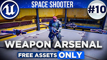 Adding universal weapon blueprint for space shooter | Unreal Engine 5.3  | Ep. 10 Weapons part 2