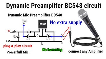 DIY Dynamic Mic Preamplifier 🔧🎤 | Boost Your Mic Like a Pro at Home!