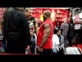 Ronnie coleman with wrestler rob terry