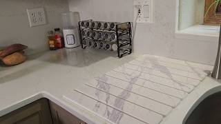 Upgrade your kitchen with these dish drying mats!