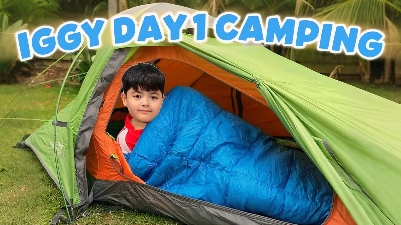 DAY 1 IGGY CAMPING DI ALAM!