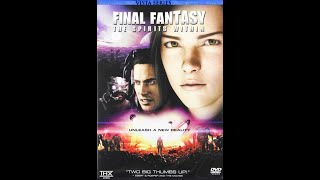 Opening To Final Fantasy:The Spirits Within 2001 DVD (Timeline GA Vista Series Version) (Both Discs)