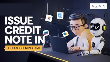 How to Issue Credit Note in Odoo Accounting | Issuing Credit Note | Odoo Tutorials Tamil