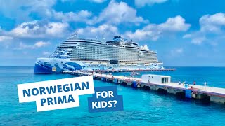 Norwegian Prima, Is it worth it for families? Cruise Review! Is it good for kids? Viva Sister ship.