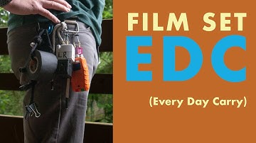 Film set EDC - Everyday Carry for Set Lighting Technicians