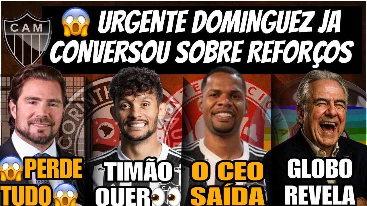 🌎GLOBO REVELA🤩ALEGRIA ANDOU CONVERSA SOBRE REFORÇOS💣TIMÃO QUER🚨CEO SOBRE SAÍDA❌PERDE TUDO