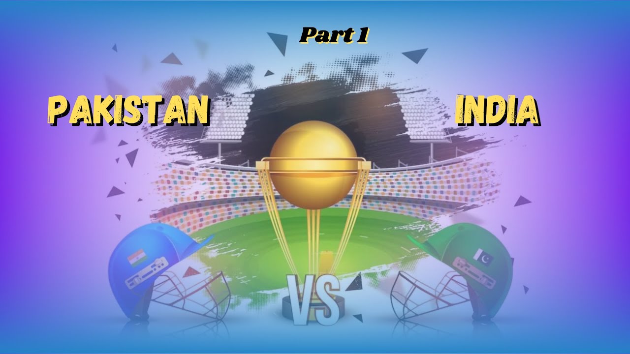 Pakistan vs India Cricket Match - EPIC Pak vs India Cricket Clash! Cricket Lovers Must-Watch Part 1