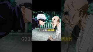 Gojo With Old Man 💀😅 || Jujutsu Kaisen |#gojo #jujutsukaisen #anime #shorts