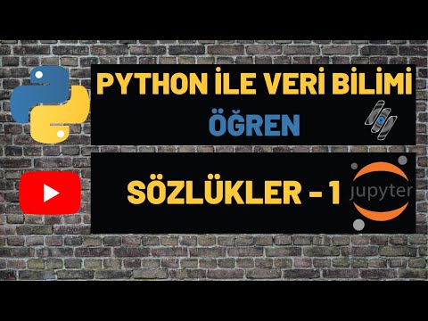 PYTHON İLE VERİ BİLİMİ (DATA SCIENCE) ÖĞREN - SÖZLÜKLER (1)