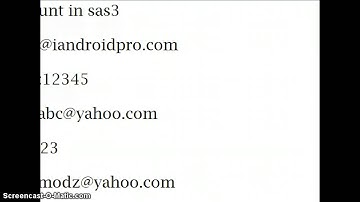 SAS3 ACCOUNTS.....