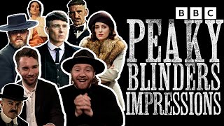 Peaky Blinders impressions with @ScheifferBates  & @CharlieHopkinson  😲 BBC