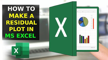 How To Make a Residual Plot in Excel