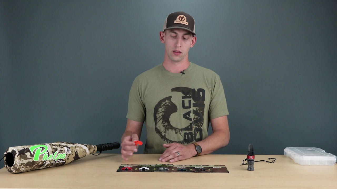 Phelps Game Calls AMP Orange Diaphragm Elk Call YouTube