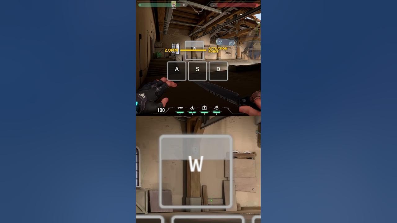 Improve strafing in valorant with rapid trigger youtube