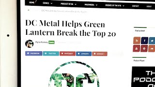 BATMAN LEVELS UP GREEN LANTERN! Thanks for the sales bump, METAL fans!