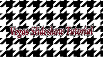 Tutorial: How to make a slideshow with music on Sony Vegas Platinum Version 10.0