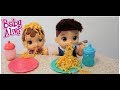 BABY ALIVE Abbys and Drakes dinner night time routine baby alive videos