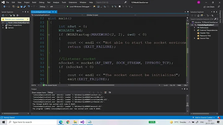 Socket Program for handling more than one client simultaneously || C code || By: Vikash Shakya