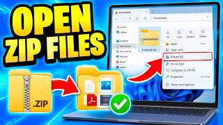 How To Extract ZIP Files Without WinRAR - Full Guide screenshot 5