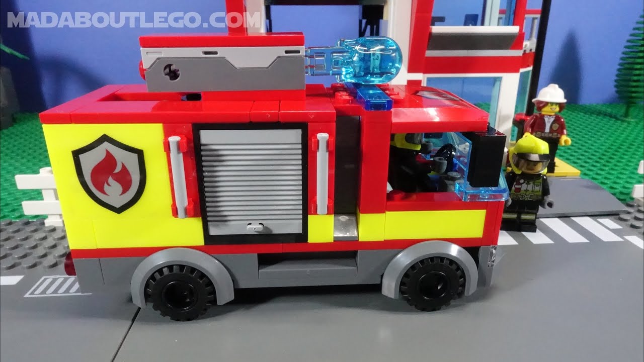  LEGO City Fire Station Set 60320 with Garage