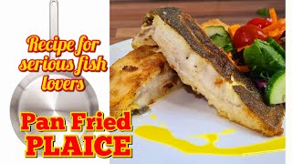 Pan fried Plaice | Crispy pan fried Plaice | Simple& the best fry | recipe for serious fish lovers