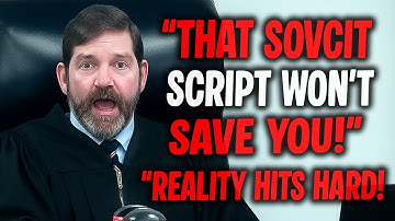 Judge DESTROYS Young Sovereign Citizen Who Tried Using The Wrong Script!