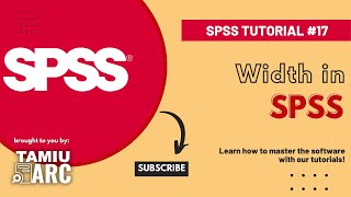 Width in SPSS