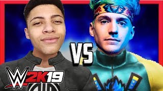 Ninja vs Myth | WWE 2K19 Youtuber Tournament Round 1 screenshot 5