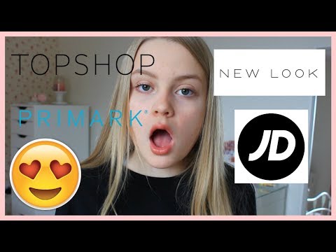 Spring Try On Clothing Haul! Topshop, Primark, New Look + More!