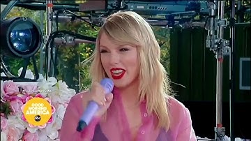 Taylor Swift on GMA 2019