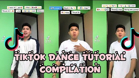 Tiktok dance tutorial compilation ( kim Lajara ❤️)
