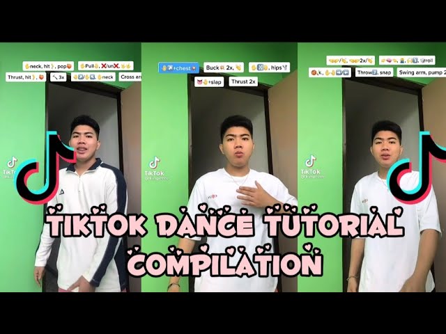 Tiktok dance tutorial compilation ( kim Lajara ❤️)