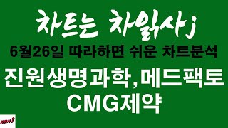 6월26일 차읽사j 진원생명과학,메드팩토,CMG제약