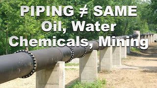 Piping Design Challenges in Oil & Gas, Water, Semiconductor, and Mining Industries