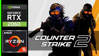 Counter Strike 2 - Teste de FPS - RTX 2060 6GB + Ryzen 5 5500 - Grafico Maximo