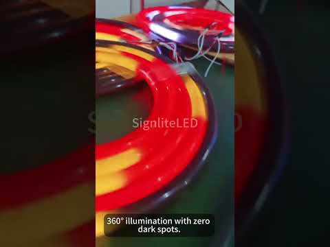 360 màu đen neon flex động màu sắc |