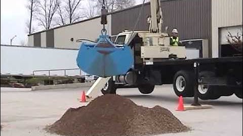 Heiden Rehandling Clamshell /Roofing Clamshell Bucket