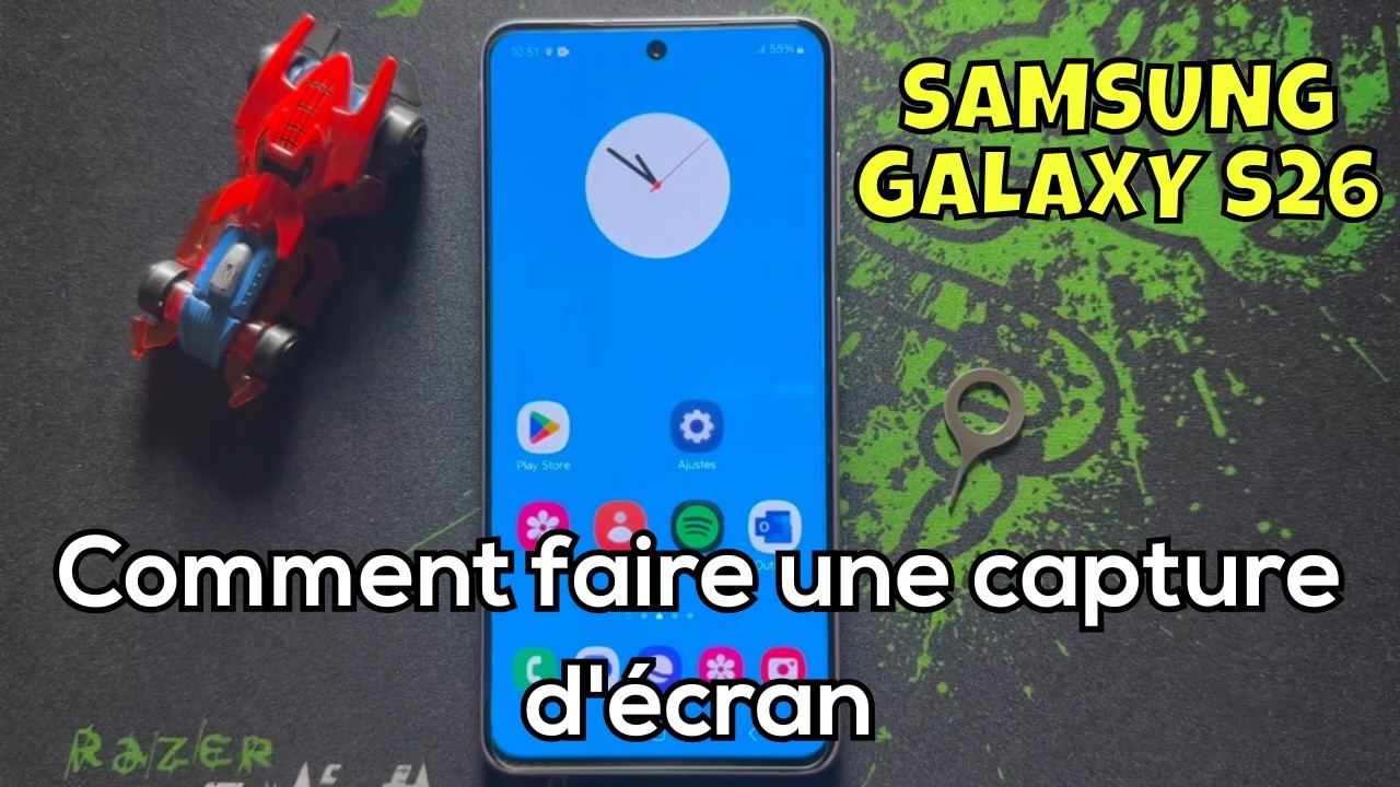 Comment faire une capture d'écran sur Samsung Galaxy S26 - YouTube