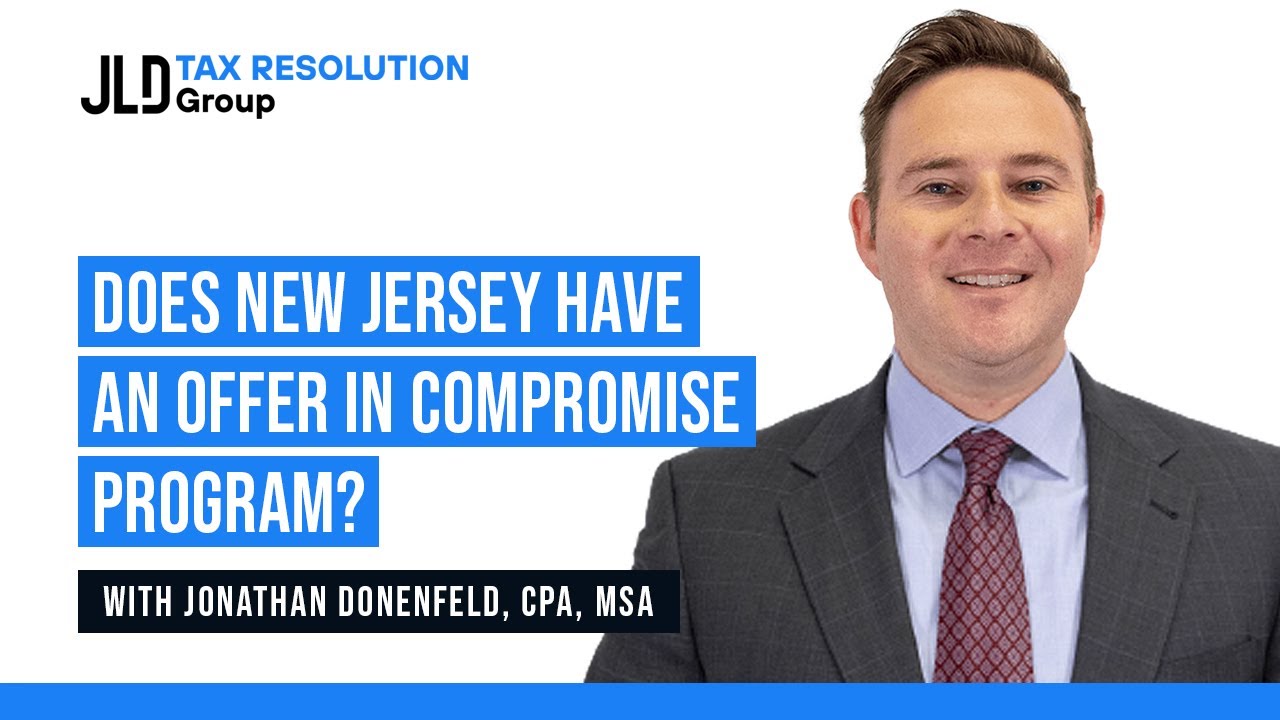 Does New Jersey Have An Offer In Compromise Program? YouTube
