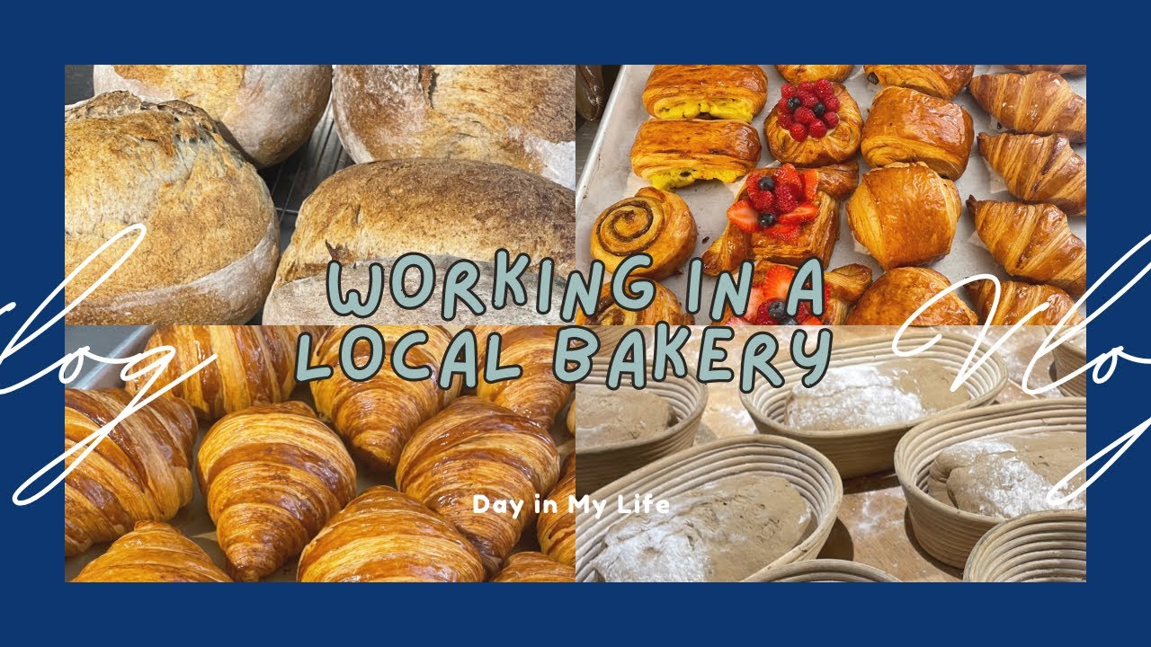 working in a local bali bakery ☆ | process of making sourdough, brioche & buns 🥯🥐