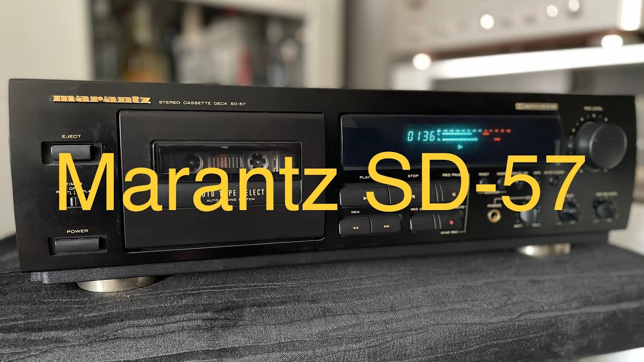 Marantz SD-57 tape deck ...demo...