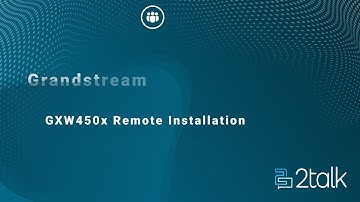 Grandstream GXW 4500 - VoIP PRI replacement Gateway Remote Setup