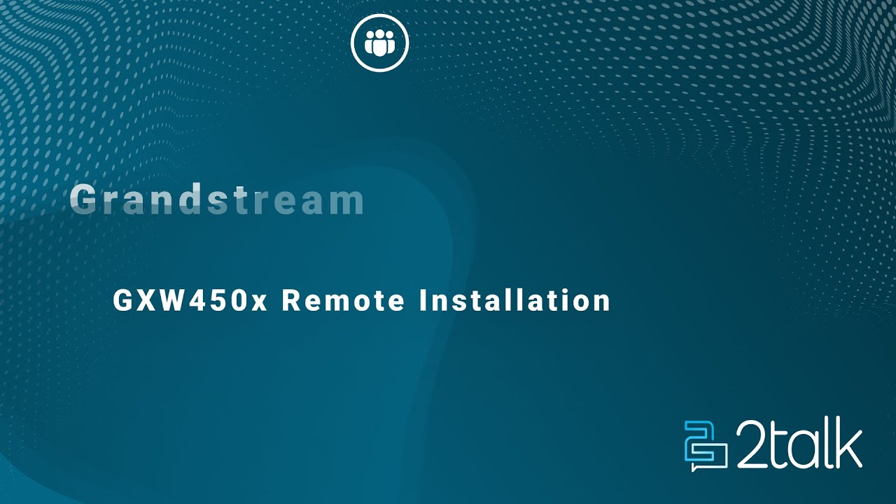 Grandstream GXW 4500 - VoIP PRI replacement Gateway Remote Setup