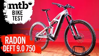 Radon Deft 9.0 750 I Enduro EMTB I Bosch Performance CX Line I 750 WH I Fox 38