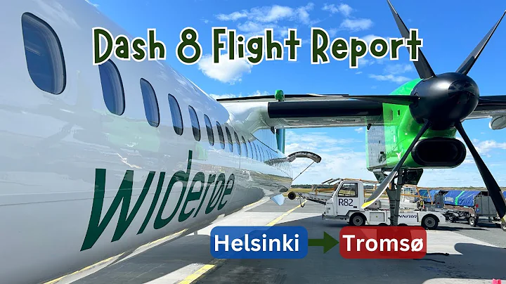 Dash 8 Flight from Helsinki to Tromsø | Widerøe Experience