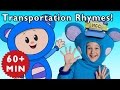 Driving in My Car and More Rhymes with Trains and Cars | Nursery Rhymes from Mother Goose Club!