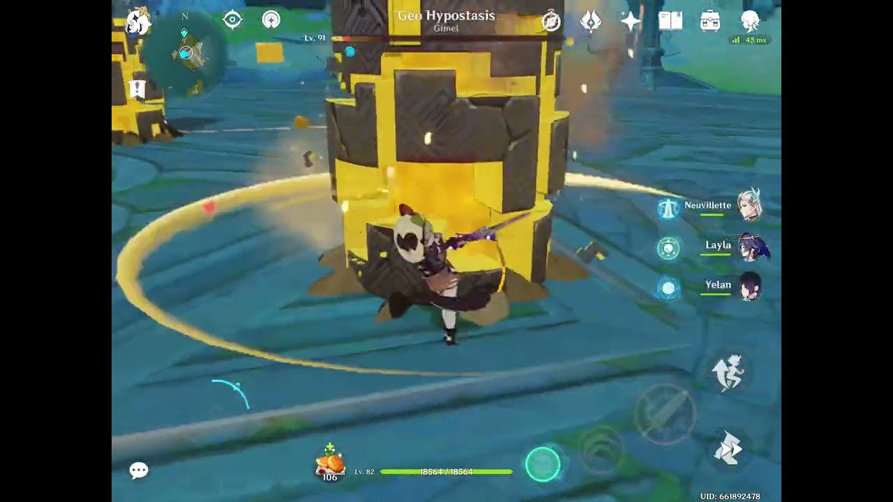 Neuvillette vs Geo cube