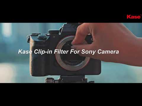 Kase clip-in filter for Sony Alpha Camera